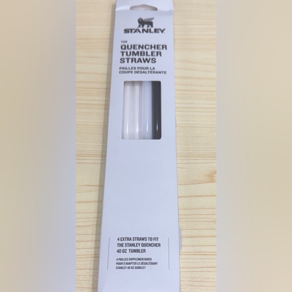 Stanley Quencher H2.0 Tumbler Lid and straws- Cream